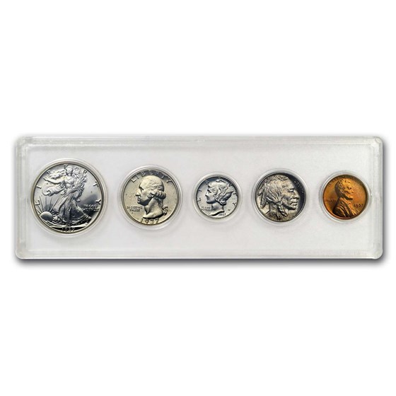 1937 U.S. Proof Set (Hard Plastic Holder) 1937 U.S. Proof Set (Hard Plastic Holder)